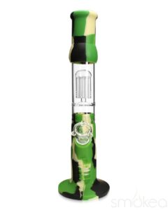 SMOKEA Silicone Bong w/ Glass Tree Perc