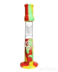 SMOKEA Silicone Bong w/ Glass Tree Perc