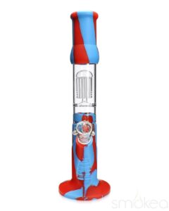 SMOKEA Silicone Bong w/ Glass Tree Perc