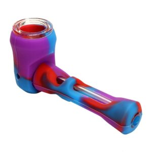 SMOKEA Silicone/Glass 2-in-1 Pipe & Chillum