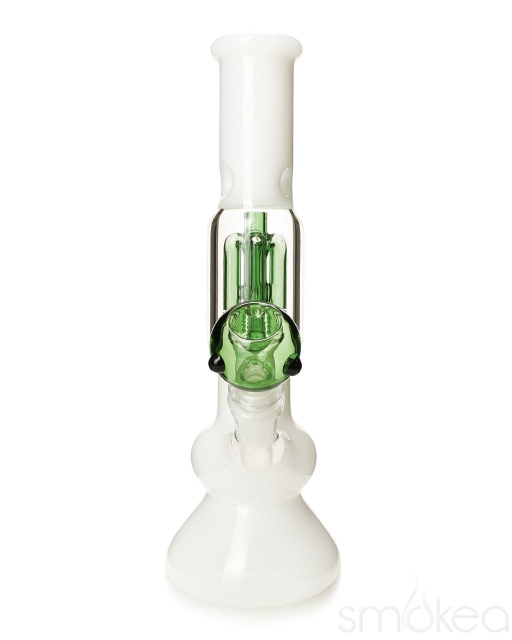 smokea-single-tree-perc-bong-green-white-536595922974_afc74533-cef8-47e7-98fe-9cf3bdc5afbf SMOKEA Single Tree Perc Bong