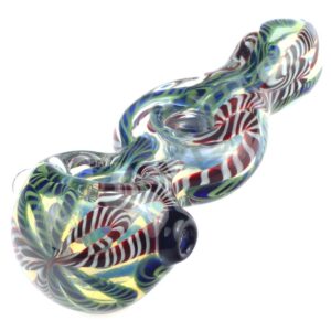 4.7" Fumed Glass Milli Donut Spoon Pipe