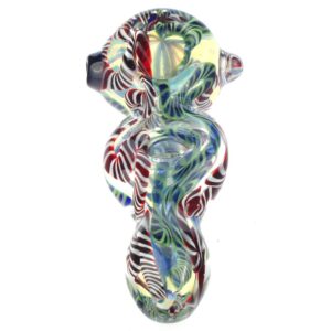 4.7" Fumed Glass Milli Donut Spoon Pipe
