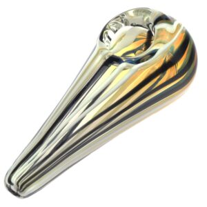 3.3" Mini Fumed Glass Cone Shaped Spoon Pipe