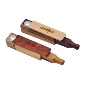 "The Slider"Wooden Portable Pipe (Random Color)