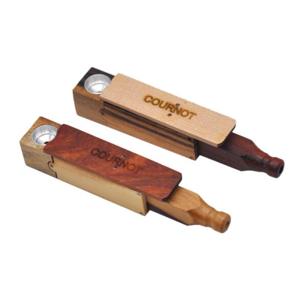 "The Slider"Wooden Portable Pipe (Random Color)