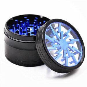 Thunder Blade Novelty Herb Grinder 4-Layer 63 MM (5 Colors)