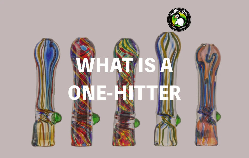 colorful pattern glass one-hitters