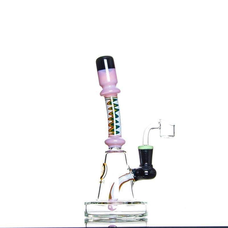 wigwag-dab-rig-wholesale-glass-bongs-water-pipes-clean-clear-glass-water-pipes-3 MGR 8 Inch 3 Pinholes Wigwag Rig F14.5mm