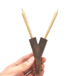 Wooden #Stoner Tree 2in1 Pipe (Random Color)