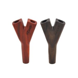 Wooden #Stoner Tree 2in1 Pipe (Random Color)