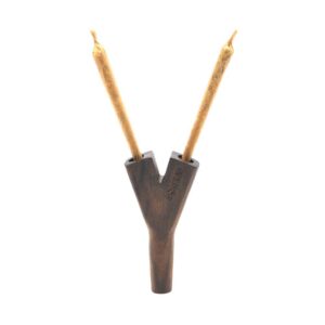 Wooden #Stoner Tree 2in1 Pipe (Random Color)
