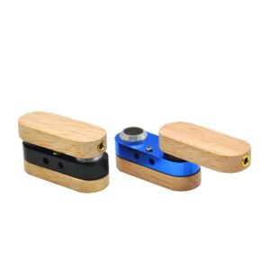 Wooden Two Layer Portable Pipe
