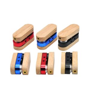 Wooden Two Layer Portable Pipe