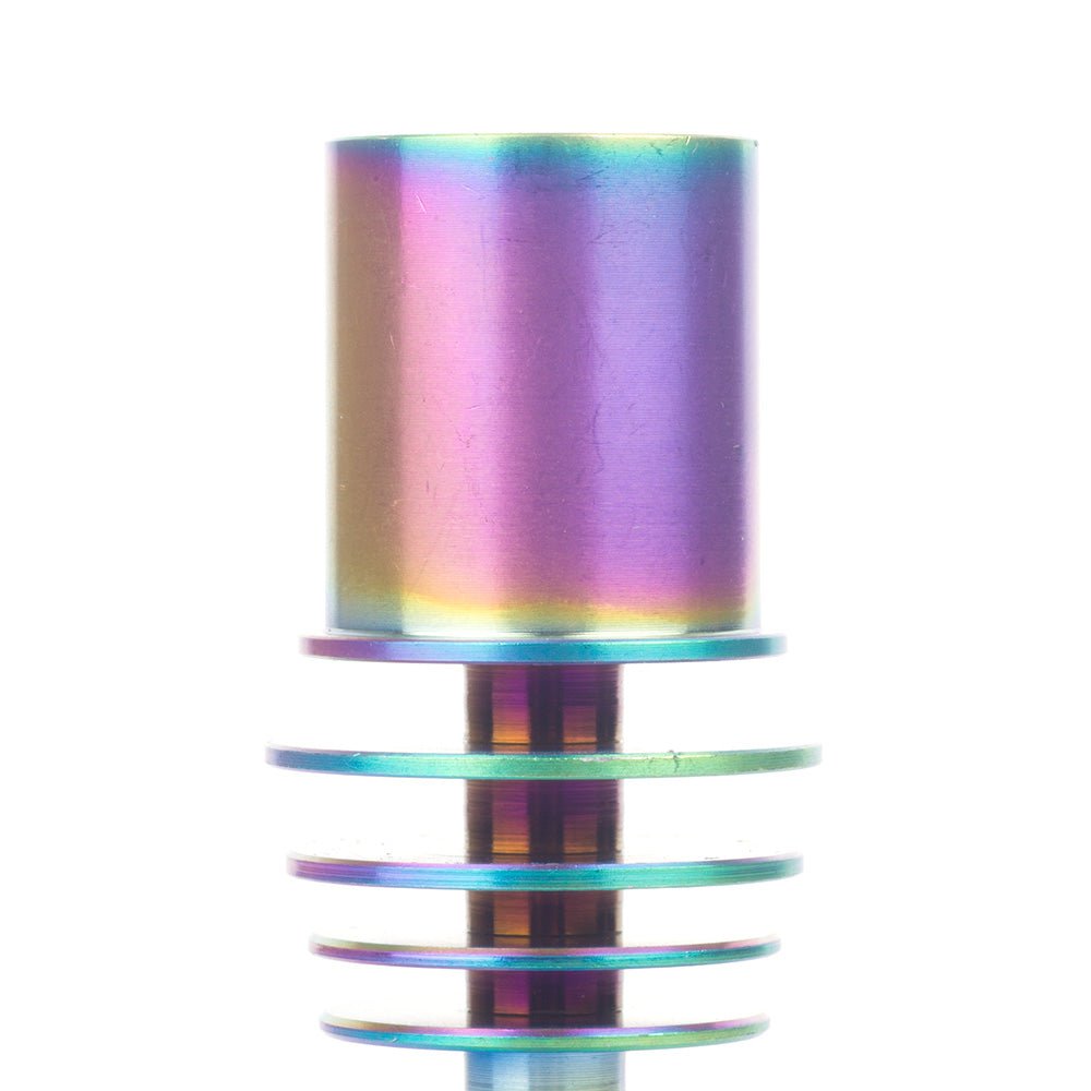 14mm Female Rainbow Titanium Nail For 20mm Enail Heating Coil