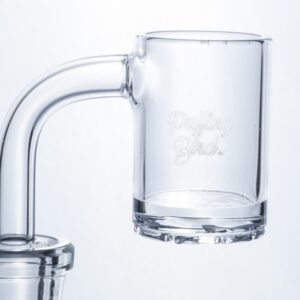 Cross Pattern Base Quartz Banger