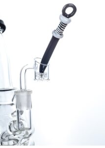 Puffing Bird™ Diamond Knot Quartz Banger