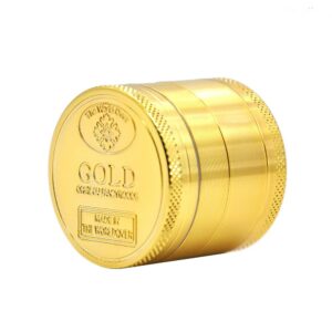 "GOLD" Coin Design 39mm Zinc Alloy 4 Layer Herb Grinder