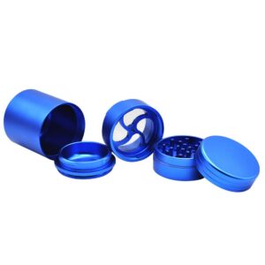 Heavy Duty Novelty Aluminium 5 Layer Grinder With Extra Large Storage