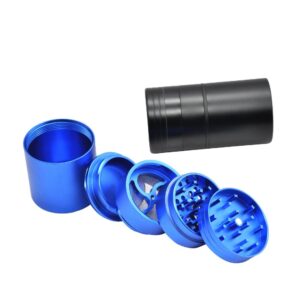 Heavy Duty Novelty Aluminium 5 Layer Grinder With Extra Large Storage