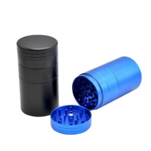 Heavy Duty Novelty Aluminium 5 Layer Grinder With Extra Large Storage