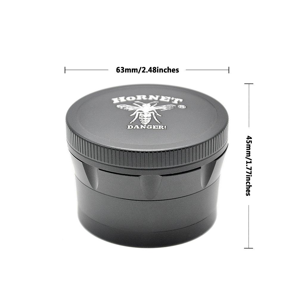 hornet-herb-grinder-4-layer-63mm-3-color-puffing-bird_880-478237.jpg Hornet Herb Grinder 4 Layer 63MM (3 Color)