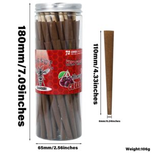jpg_326c8188-8a49-4936-ac2f-d59a8487c4ac Cherry Flavored Brown Cigar Skin Pre-Rolled Cones - Pack of 72
