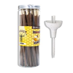 jpg_4b3b2cec-3ded-4558-88a6-db26ca45771f Honey Flavored Brown Cigar Skin Pre-Rolled Cones - Pack of 72