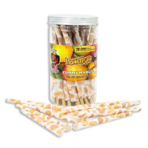 jpg_52295706-14b8-4ac8-bc48-3eaf7a7a8ac8 HoneyPuff King Size Mango Rolling Cones - 72 Count Textured Paper