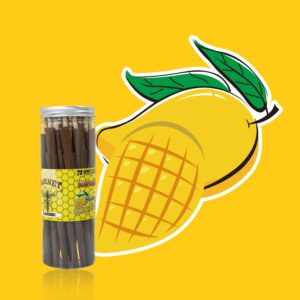 jpg_6141bb67-de0e-47f6-8f7c-dee9c74468be Pineapple Flavored Brown Cigar Skin Pre-Rolled Cones - Pack of 72