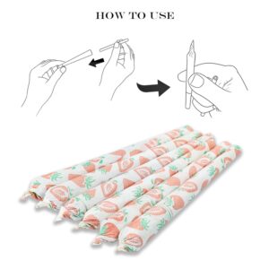 jpg_7a64434a-36ee-4e85-aede-3cd868b23351 HoneyPuff King Size Strawberry Rolling Cones - 72 Count Textured Paper