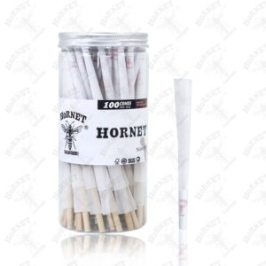 Hornet White Wood Pulp Rolling Cones - 72 Pack