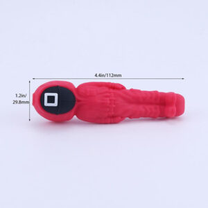 Squid Game Themed Silicone Smoking Pipe