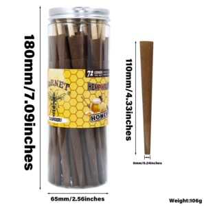 jpg_b4dbc14a-7090-4c04-8aff-bdede19b1dfc Honey Flavored Brown Cigar Skin Pre-Rolled Cones - Pack of 72