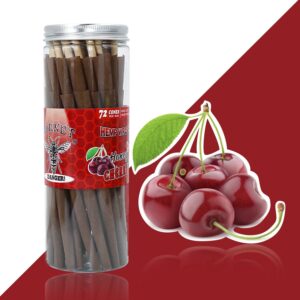 jpg_b50fba21-9c20-4462-bcf6-6da15f4d4100 Cherry Flavored Brown Cigar Skin Pre-Rolled Cones - Pack of 72