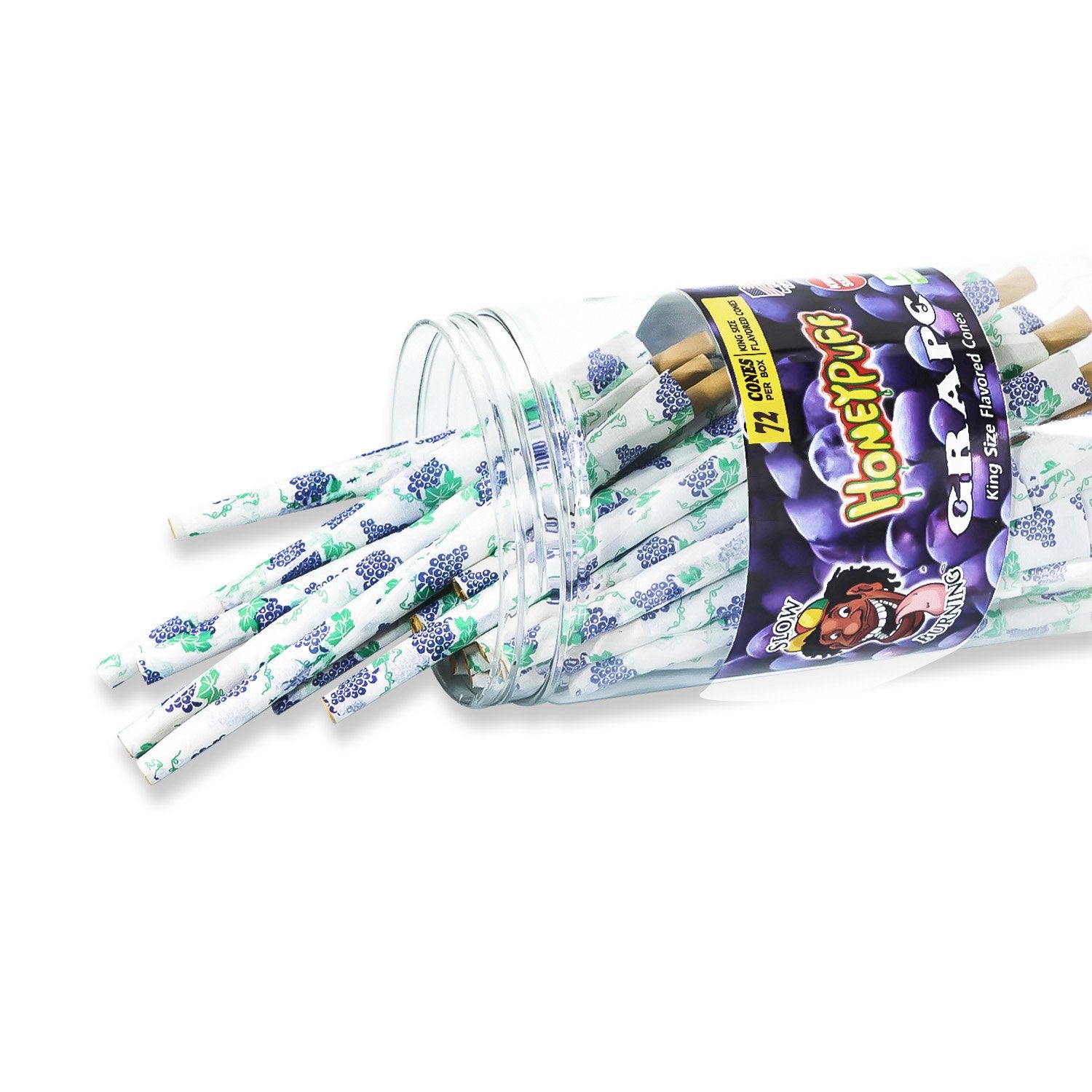 jpg_bae72a6a-d2be-497c-925b-bed1122291b7 HoneyPuff Grape Flavored Rolling Papers - Pack of 72