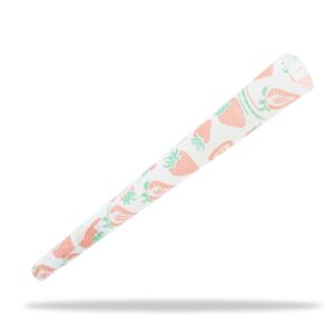 jpg_bf158deb-f16b-4706-803d-6484f97ddcdf HoneyPuff King Size Strawberry Rolling Cones - 72 Count Textured Paper