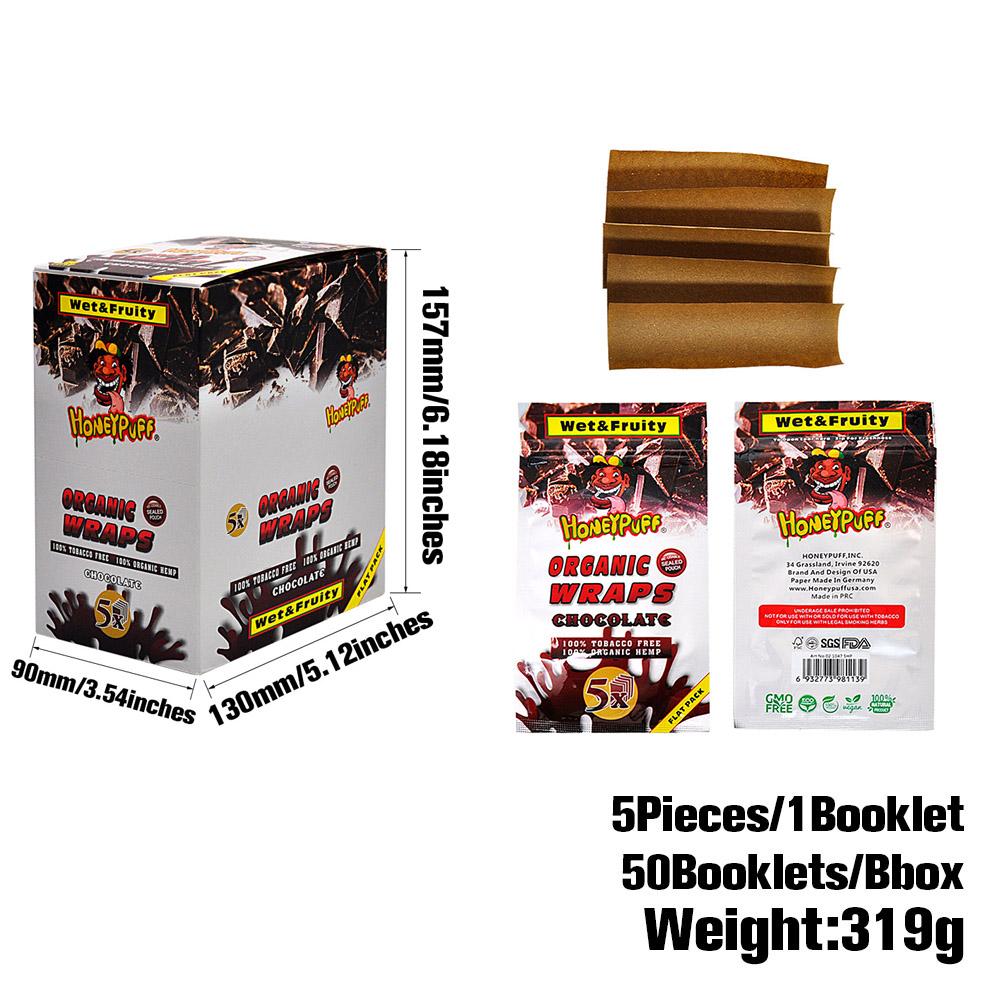 jpg_c9a01c3f-387b-478b-944e-7f89848475db HoneyPuff Chocolate Organic Rolling Papers - 50 Packs
