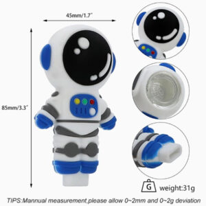 Astronaut Silicone Pipe