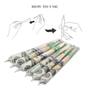 jpg_d3c1679d-70a6-4a07-8f42-daf003f93925 Dollar Bill Design Pre-Rolled Cones - Pack of 72