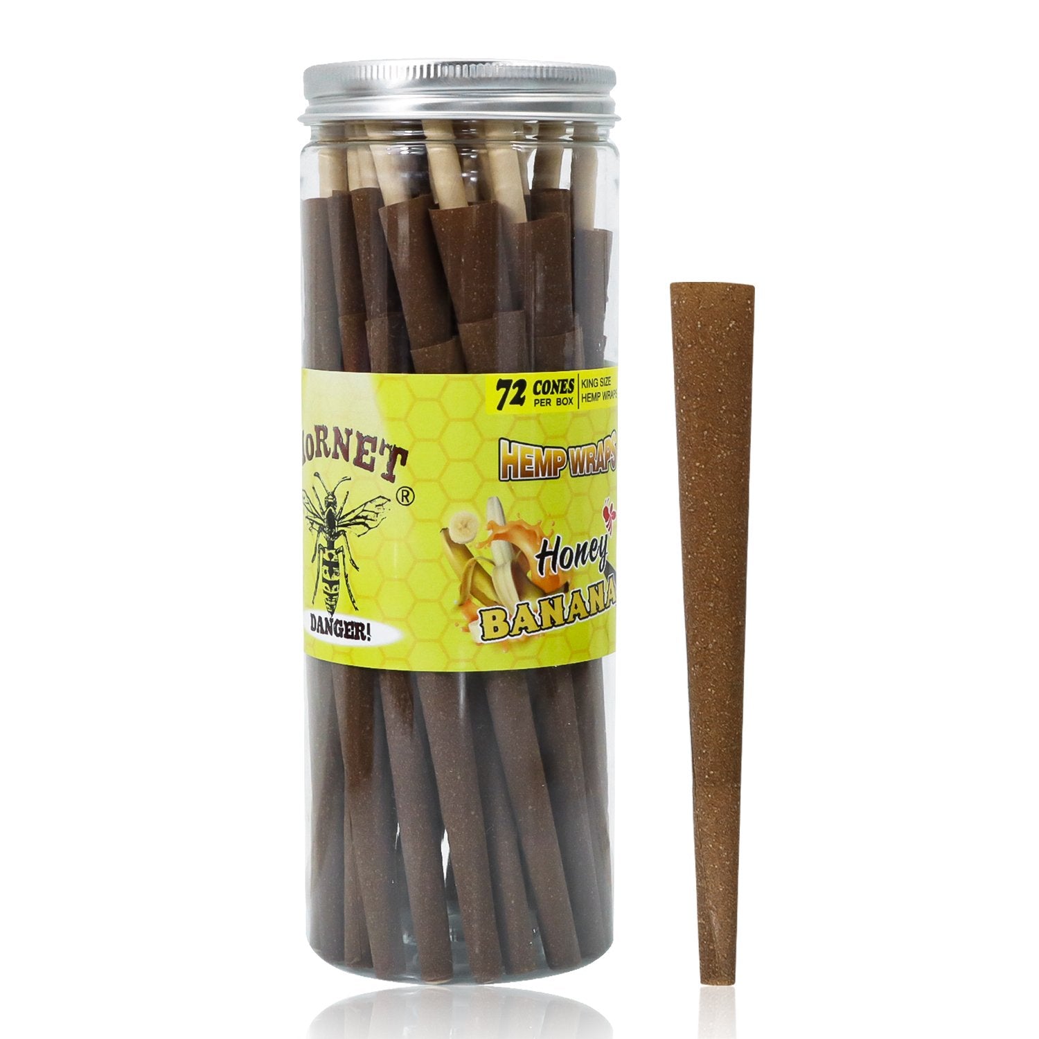 jpg_d59cbbd5-815f-4864-8f90-86c50a4ed047 Banana Flavored Brown Cigar Skin Pre-Rolled Cones - Pack of 72