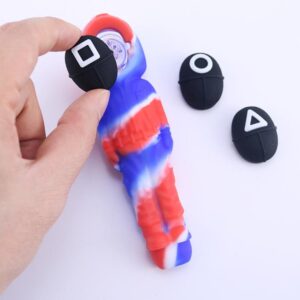 Squid Game Themed Silicone Smoking Pipe