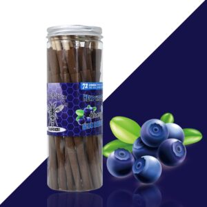 jpg_e300e9f4-b439-4fcb-8fd9-868e0d791050 Blueberry Flavored Brown Cigar Skin Pre-Rolled Cones - Pack of 72