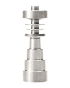 Domeless Titanium Nail/Banger W/Dabber Carb Cap&Silicone Jar Bundle