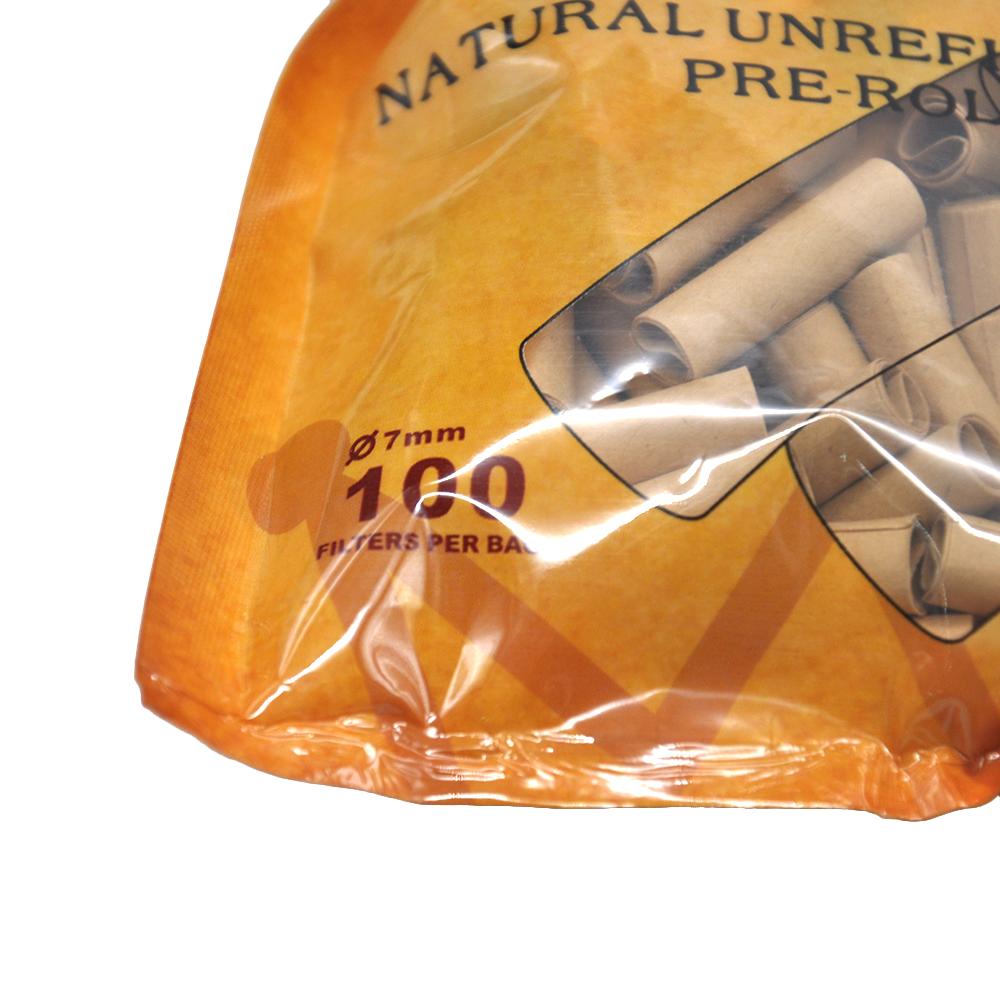 jpg_092db2a6-b882-438d-8182-dbae73d9697b.jpg Natural Unrefined Rolling Paper Filter Tips – 7mm Pre-Rolled Tips (100 Tips per Resealable Bag)