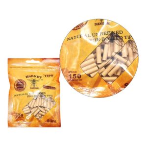 jpg_15b6f25d-e5f1-46b2-b611-d152c56aa47a.jpg Natural Unrefined Rolling Paper Filter Tips – 5mm Brown Pre-Rolled Tips (150 Tips per Resealable Bag)