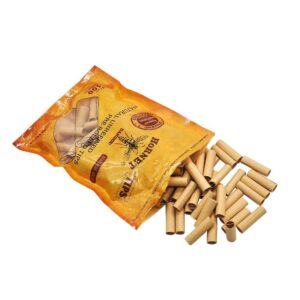 jpg_9880a6ac-4cc2-4efc-8d0b-1da5d2cac256.jpg Natural Unrefined Rolling Paper Filter Tips – 7mm Pre-Rolled Tips (100 Tips per Resealable Bag)