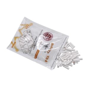jpg_ca309d77-fdd3-40a5-bcfd-56418e5dfbff.jpg Natural Unrefined Rolling Paper Filter Tips – 4mm White Pre-Rolled Tips (150 Tips per Resealable Bag)