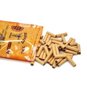 jpg_e9ec7715-fb4e-483a-a21f-316e85e7f1b0.jpg Natural Unrefined Rolling Paper Filter Tips – 7mm Pre-Rolled Tips (100 Tips per Resealable Bag)