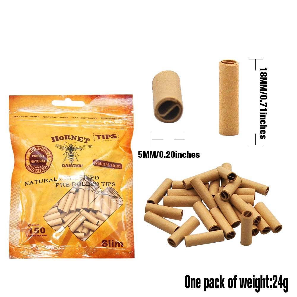 jpg_fe1f515d-d824-4a5d-9ef1-296c81642876.jpg Natural Unrefined Rolling Paper Filter Tips – 5mm Brown Pre-Rolled Tips (150 Tips per Resealable Bag)
